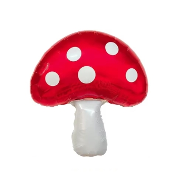Red and White Mushroom Shape Balloon