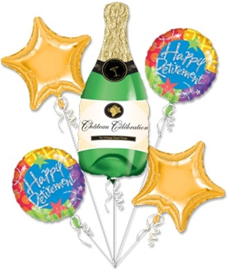 Retirement Champagne Bouquet 6