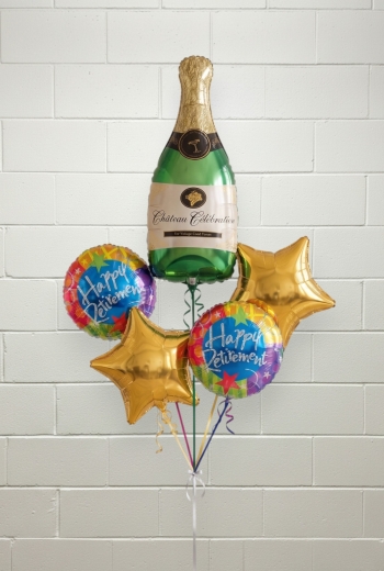 Retirement Champagne Bouquet 6