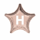 Rose Gold Star H