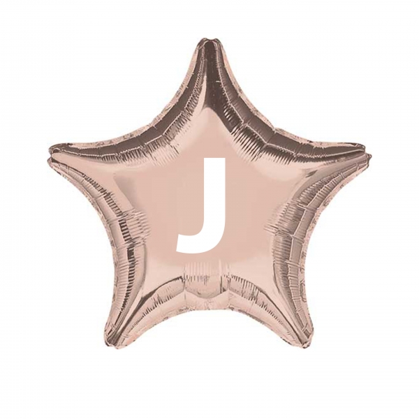 Rose Gold Star J