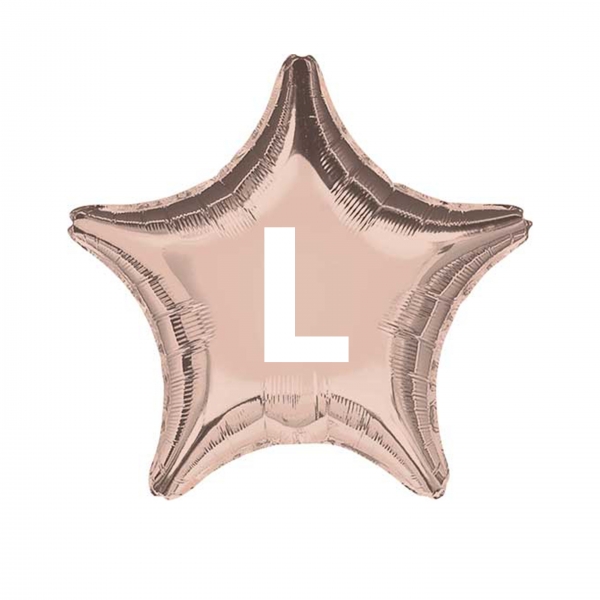 Rose Gold Star L