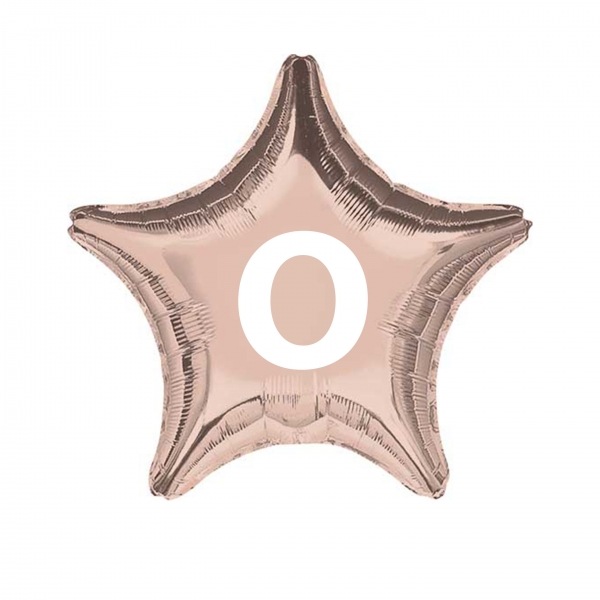 Rose Gold Star O