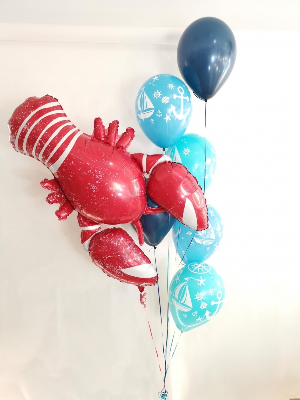 Sailing with a Lobster bouquet