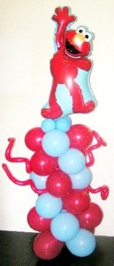 6FT Sesame Street Elmo Column INDOOR