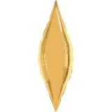 Shape - 27" Taper - Gold - Air Fill Airfill Airfill Heat Seal Required