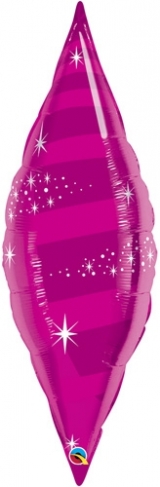 Shape - 38" Taper Swirl - Magenta