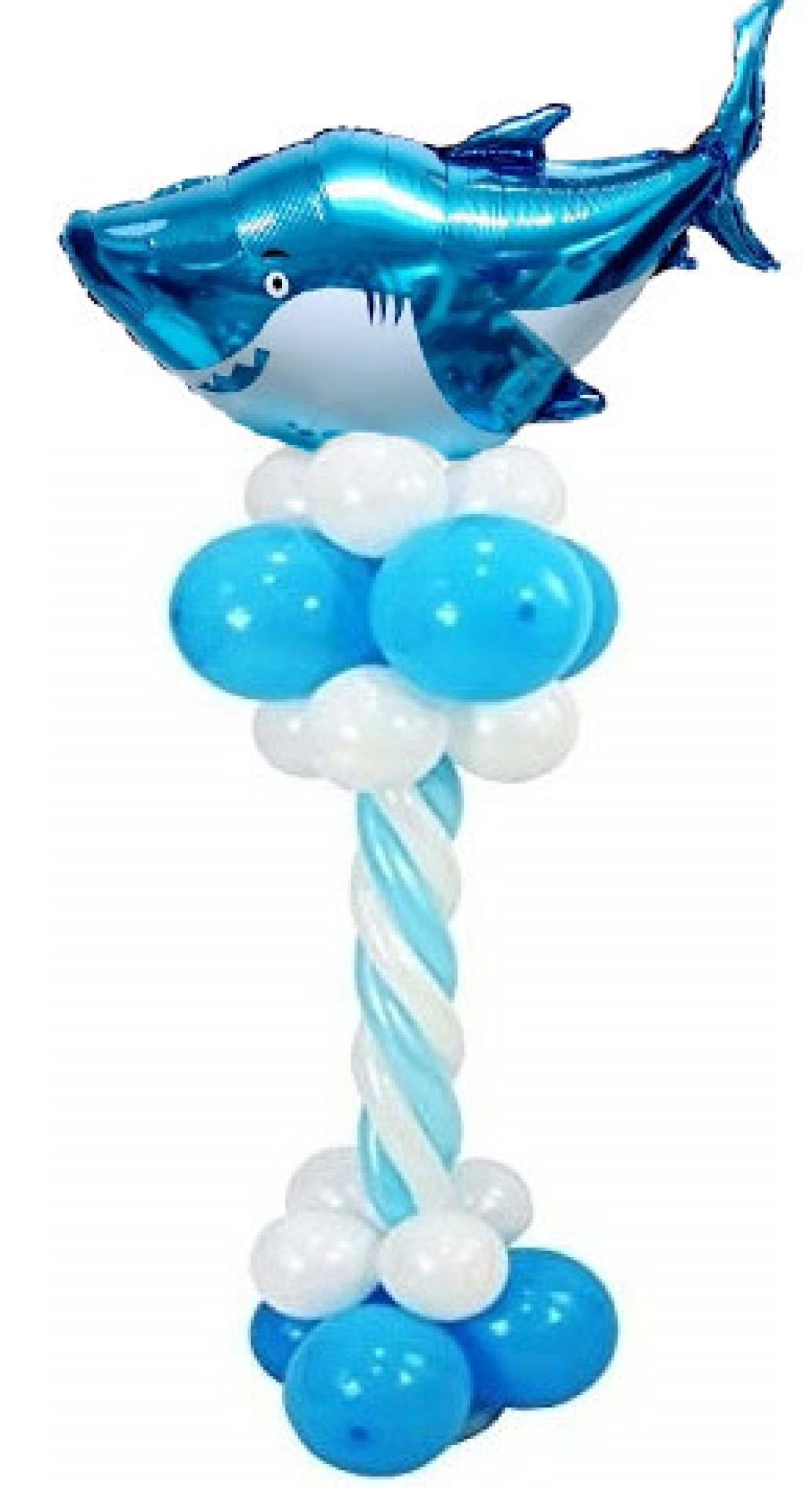 6FT Shark Balloon Column Indoor