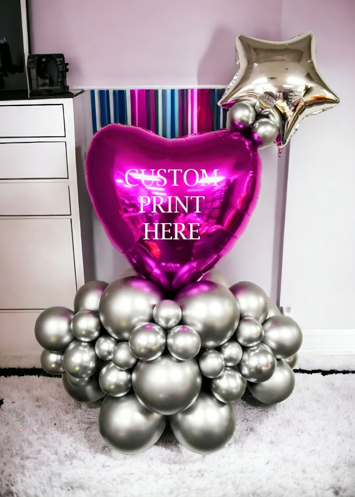 Show your love fuchsia