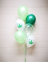 Simple Marijuana Balloon Bouquet 
