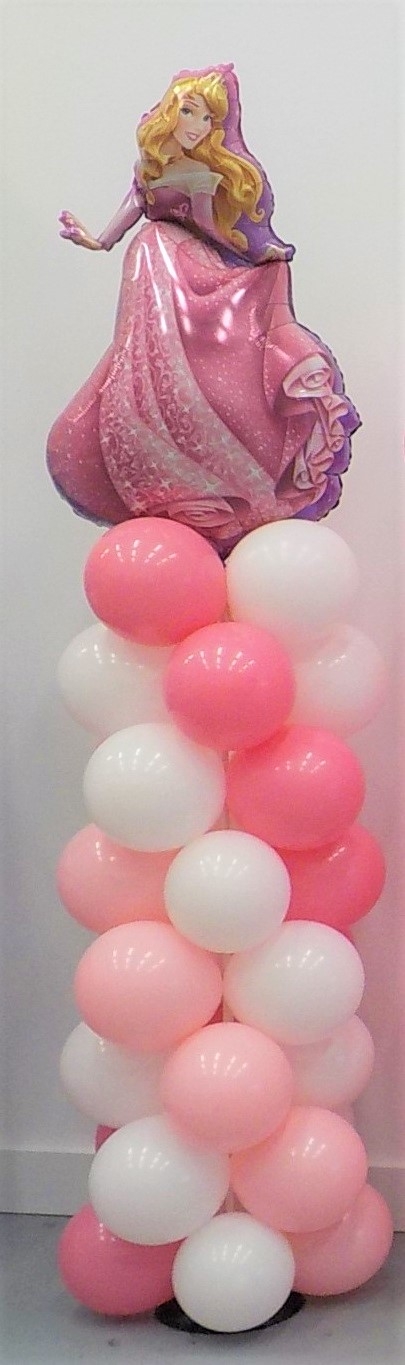 Sleeping Beauty Balloon Column 8