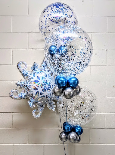 Snow Globes Balloon Bouquet 