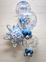 Snow Globes Balloon Bouquet 