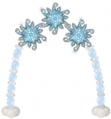 Frozen Snowflake Arch 2