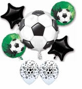 Soccer Ball Balloon Bouquet 14