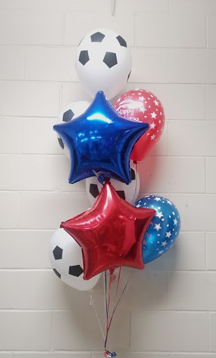 Soccer Birthday Balloon Bouquet 