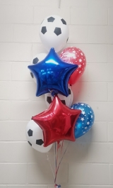 Soccer Birthday Balloon Bouquet 