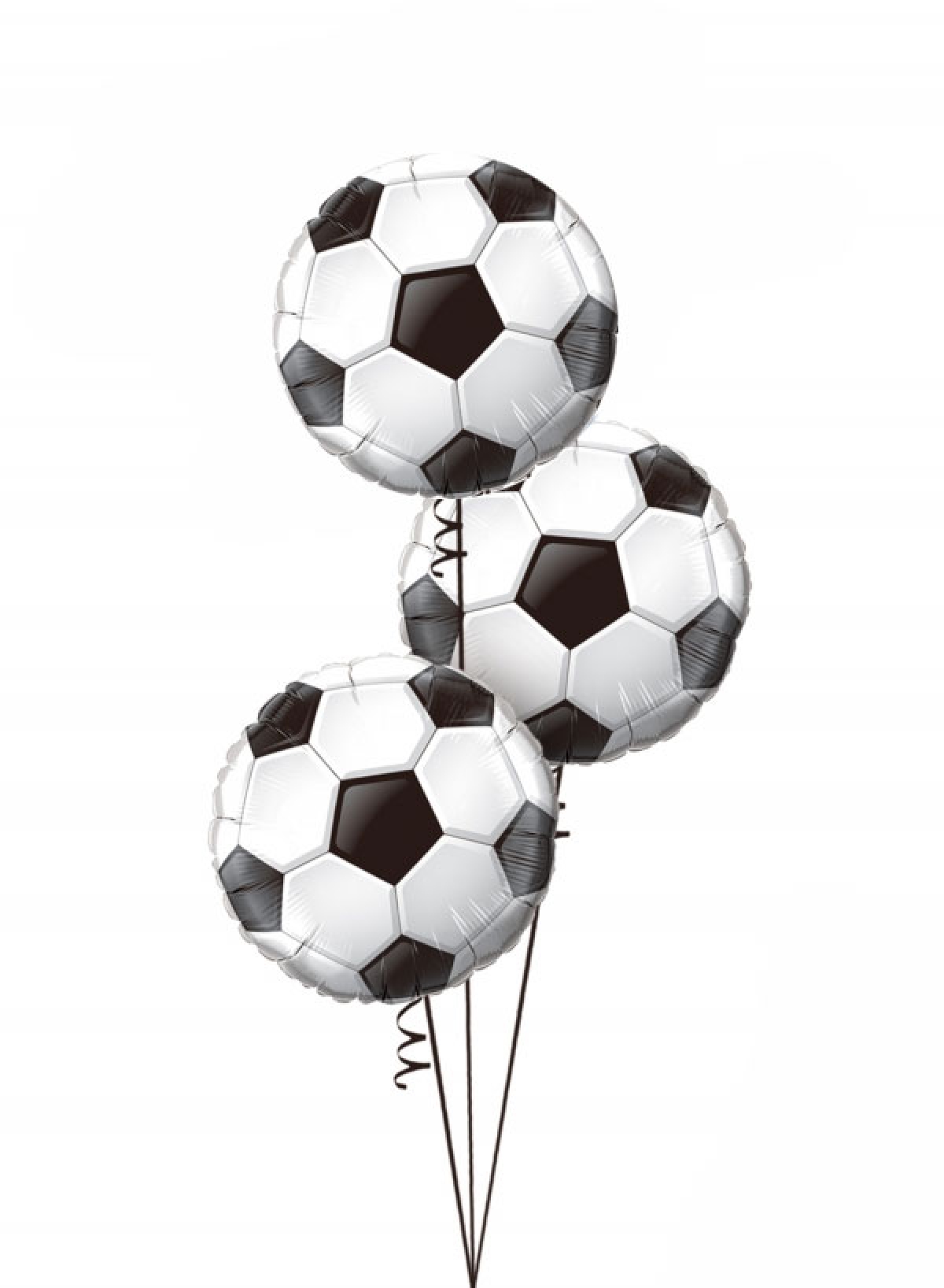 Soccer Trio Foil Balloon Bouquet