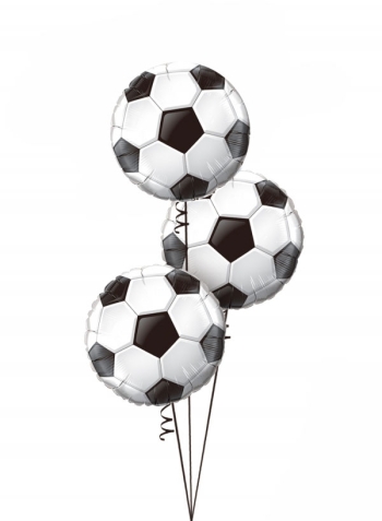 Soccer Trio Foil Balloon Bouquet