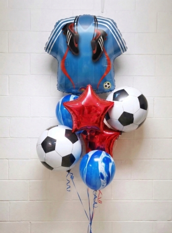 Soccer Jersey Birthday Balloon Bouquet