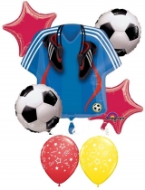 Soccer Jersey Balloon Bouquet 10