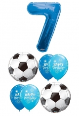 Soccer Pick An Age Blue Birthday Bouquet 