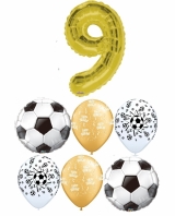 Soccer Pick An Age Gold Birthday Bouquet 