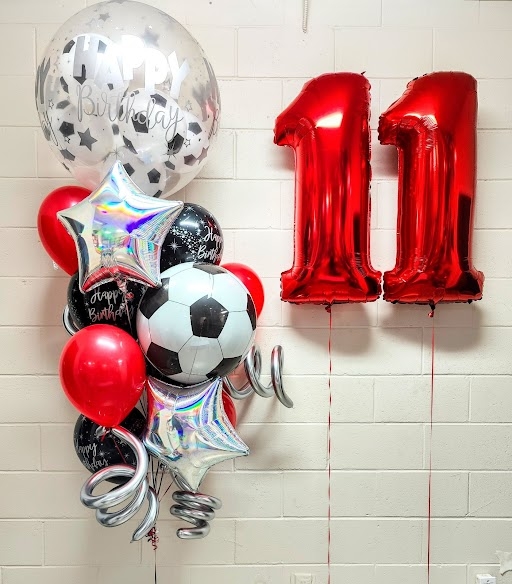 Soccer Star Birthday Bouquet Pick An Age Double