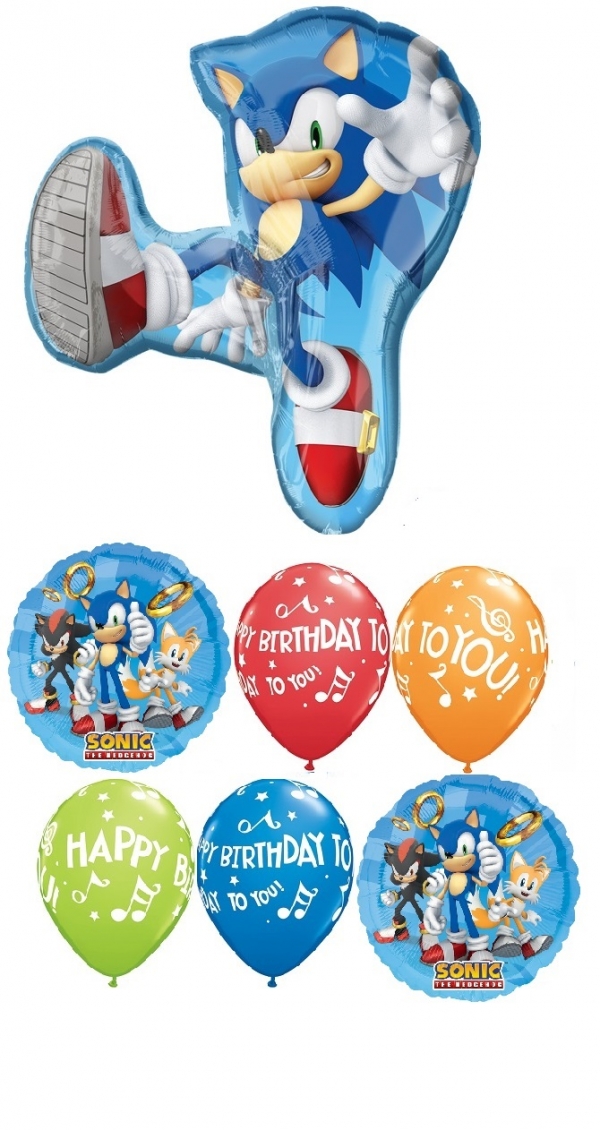 Sonic Hedgehog Birthday Bouquet 2