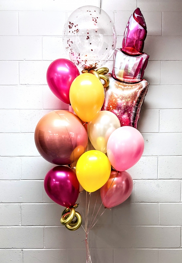 Spoil Them With Lipstick & Rouge Balloon Bouquet