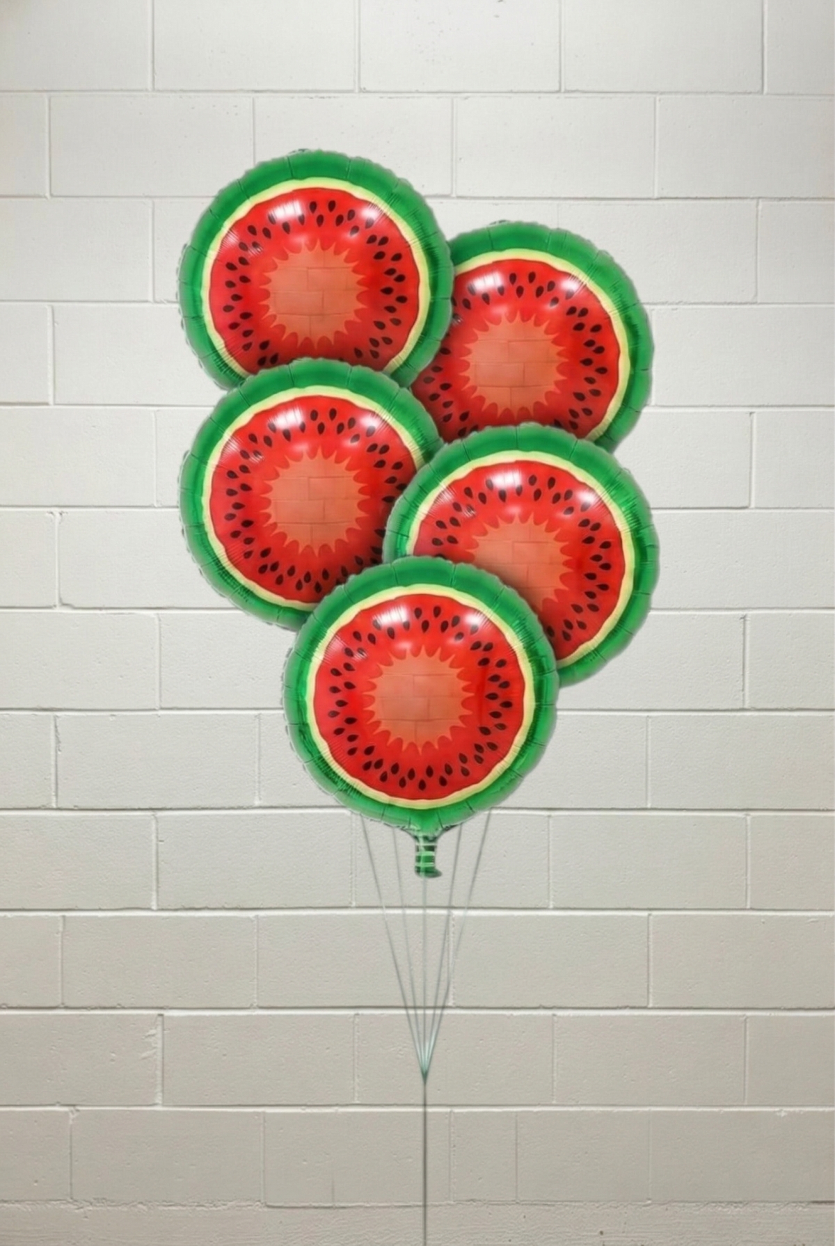 Watermelon Balloon Bouquet of 5 Latex-Free