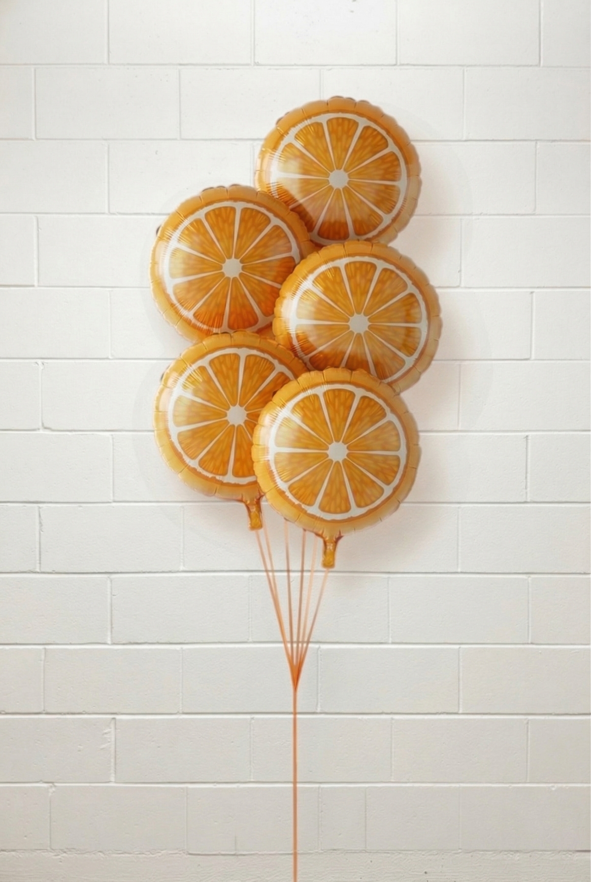 Lemon Balloon Bouquet of 5 Latex-Free 
