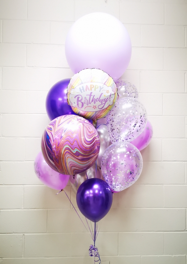 Super Nova Birthday with Confetti