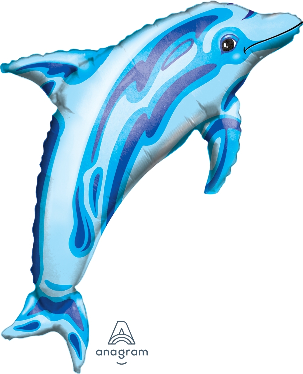 Super Shape B - Dolphin - Ocean Blue