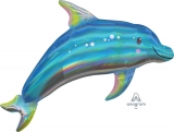 Super Shape Iridescent Blue Dolphin