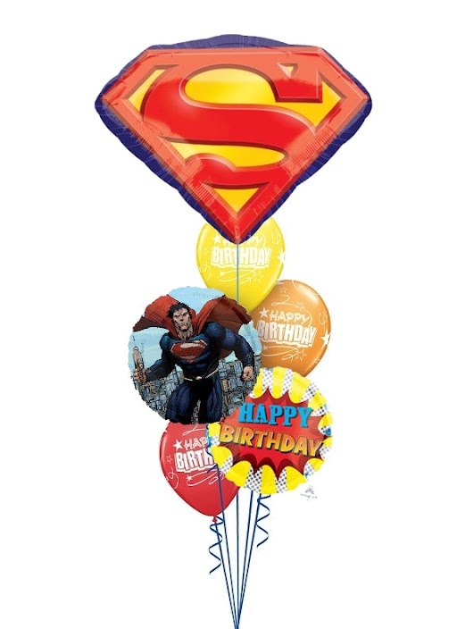 Superman Birthday Bouquet 3