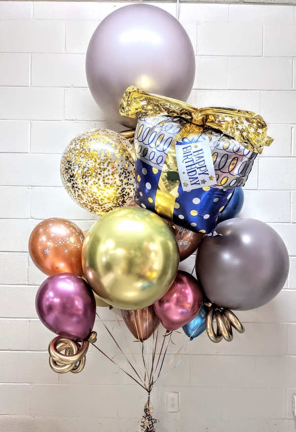 Supreme Gigantic Chrome Birthday Bouquet