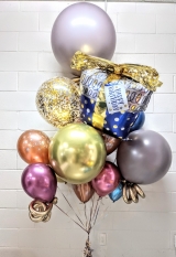 Supreme Gigantic Chrome Birthday Bouquet