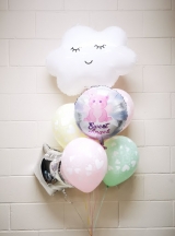 Sweet Angel Baby Girl Balloon Bouquet