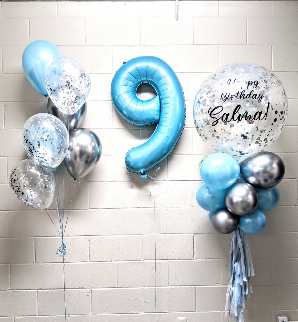 Sweet Angel Birthday or Anniversary Balloon Bouquet Set