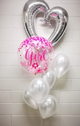 Sweet Girl Heart Bouquet 