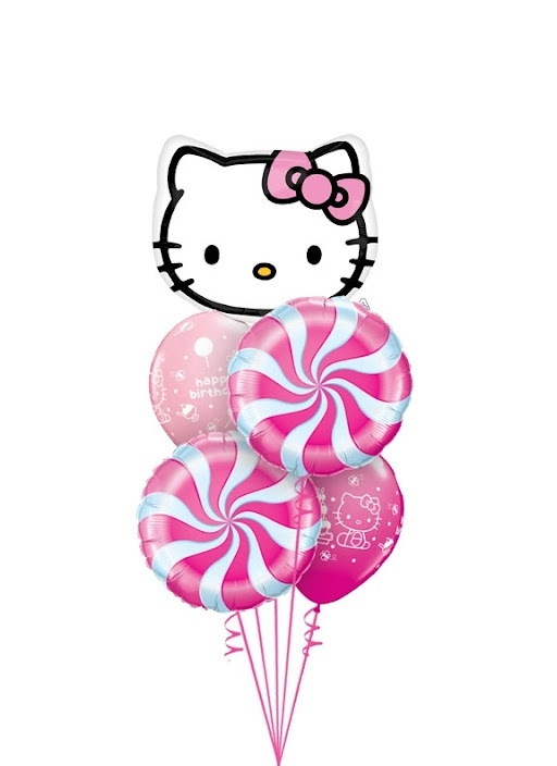 Sweet Hello Kitty Balloon Bouquet
