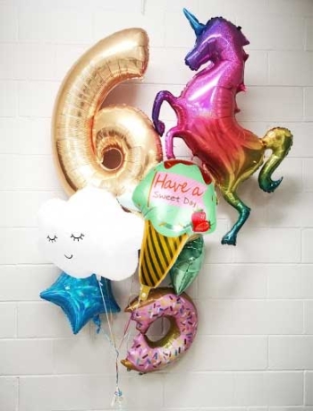 Sweet Unicorn Balloon Bouquet 