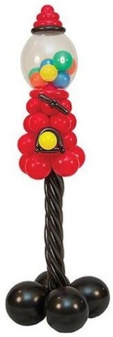 7FT Gumball Column INDOOR