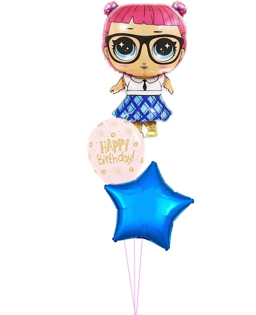 Teachers Pet LOL Surprise Doll Balloon Bouquet