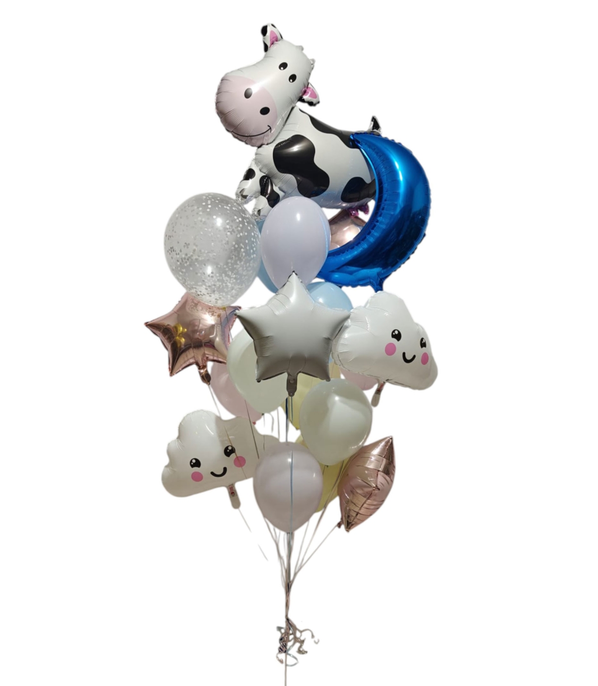 The Cow Jumped Over The Moooooooooon Balloon Bouquet