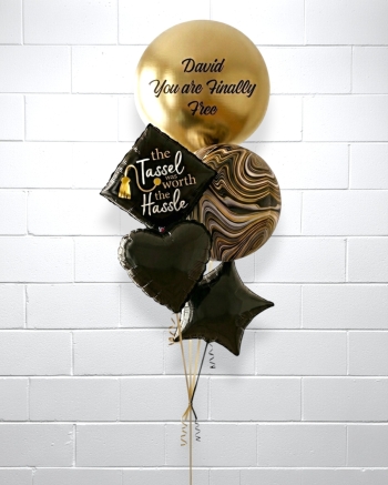 The Tassel Was Worth The Hassle Balloon Bouquet 