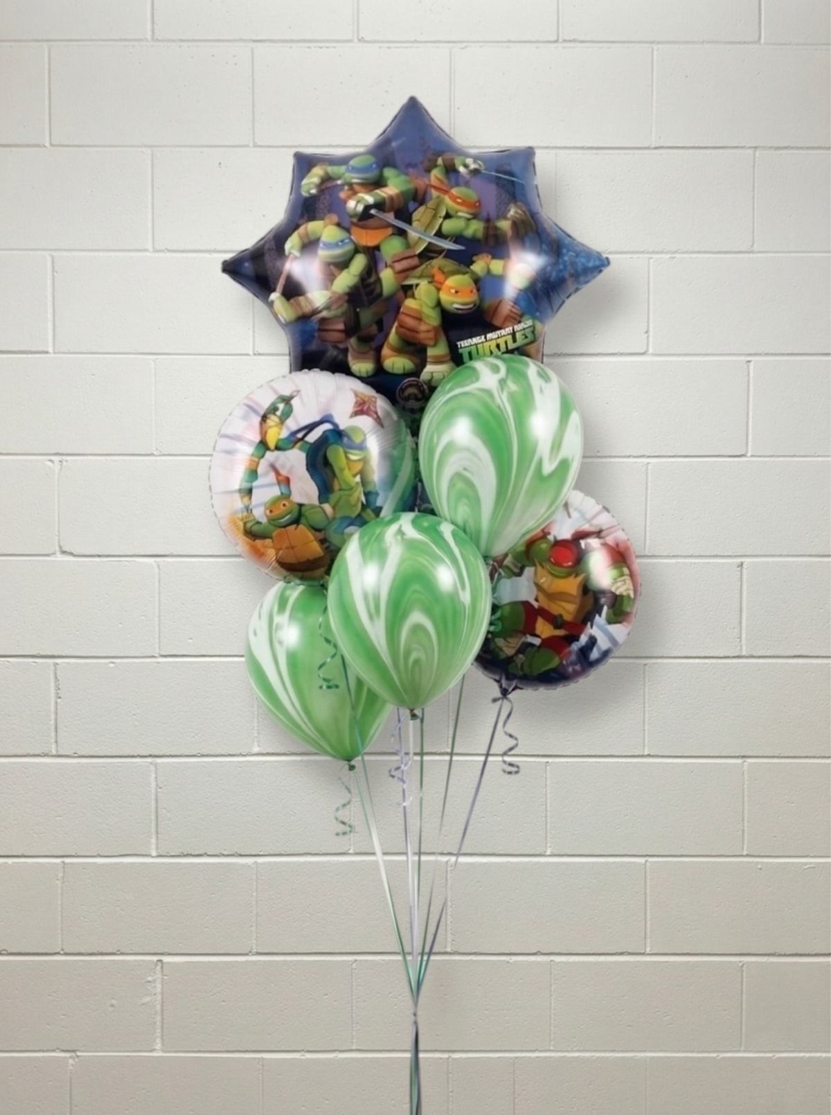 TMNT Teenage Mutant Ninja Turtles Jumbo Balloon Bouquet