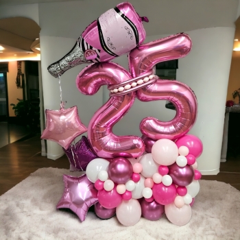 Toast Pink Champagne Stand Up