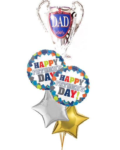 Trophy Dad Balloon Bouquet